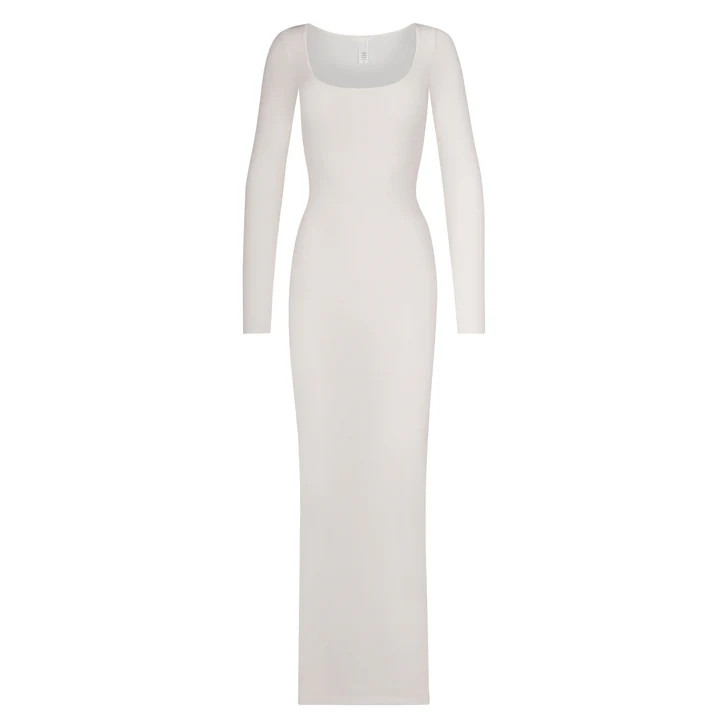 SOFT LOUNGE LONG SLEEVE DRESS | SKIMS (US)