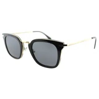 Celine CL 41402 ANW Black Gold Plastic Square Grey Lens Sunglasses | Bed Bath & Beyond