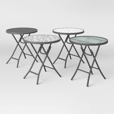 Folding Round Patio Accent Table - Room Essentials™ | Target