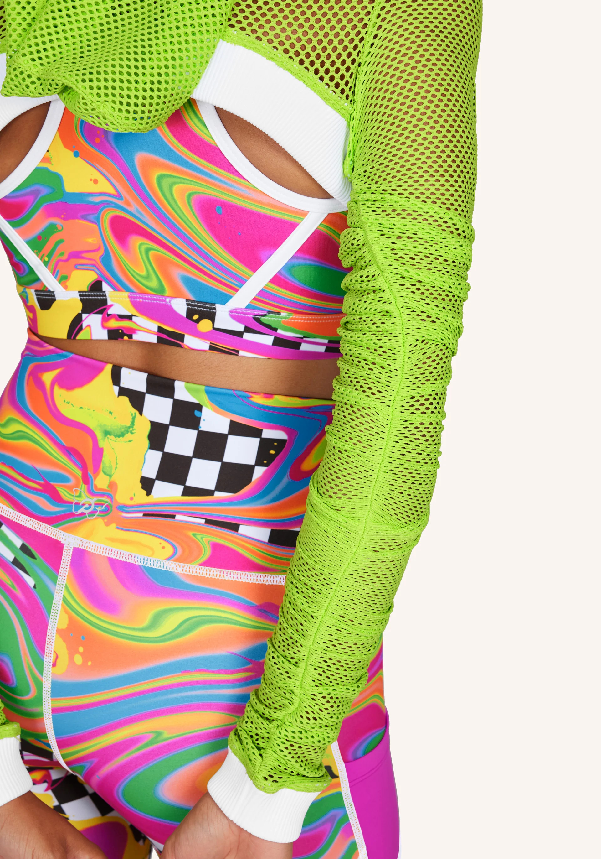 Brittany Allen x Peloton Mesh Micro Mini Top | Peloton Apparel