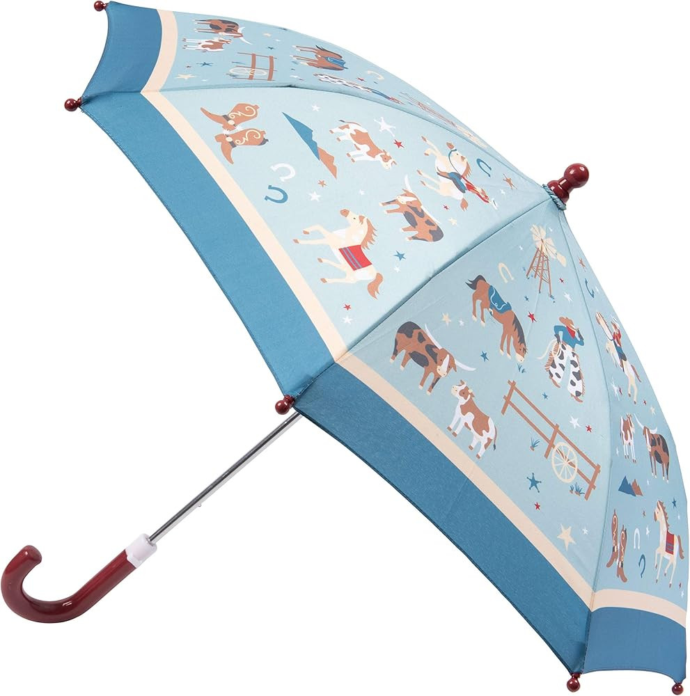 Stephen Joseph, Toddler and Little Kid Umbrella with Pinch Free Closure and Colorful Design | Amazon (US)
