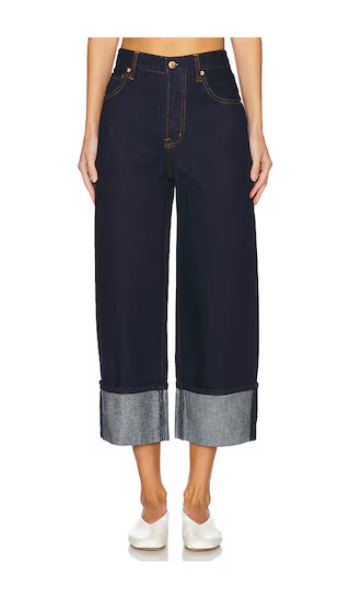 PISTOLA Petite Ryder Wide Leg in Denim-Dark. - size 24P | Revolve Clothing (Global)