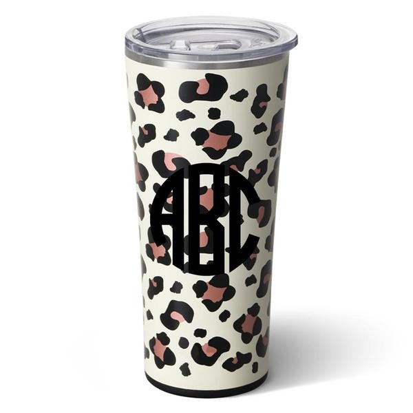 Monogrammed Patterned Tumbler | United Monograms