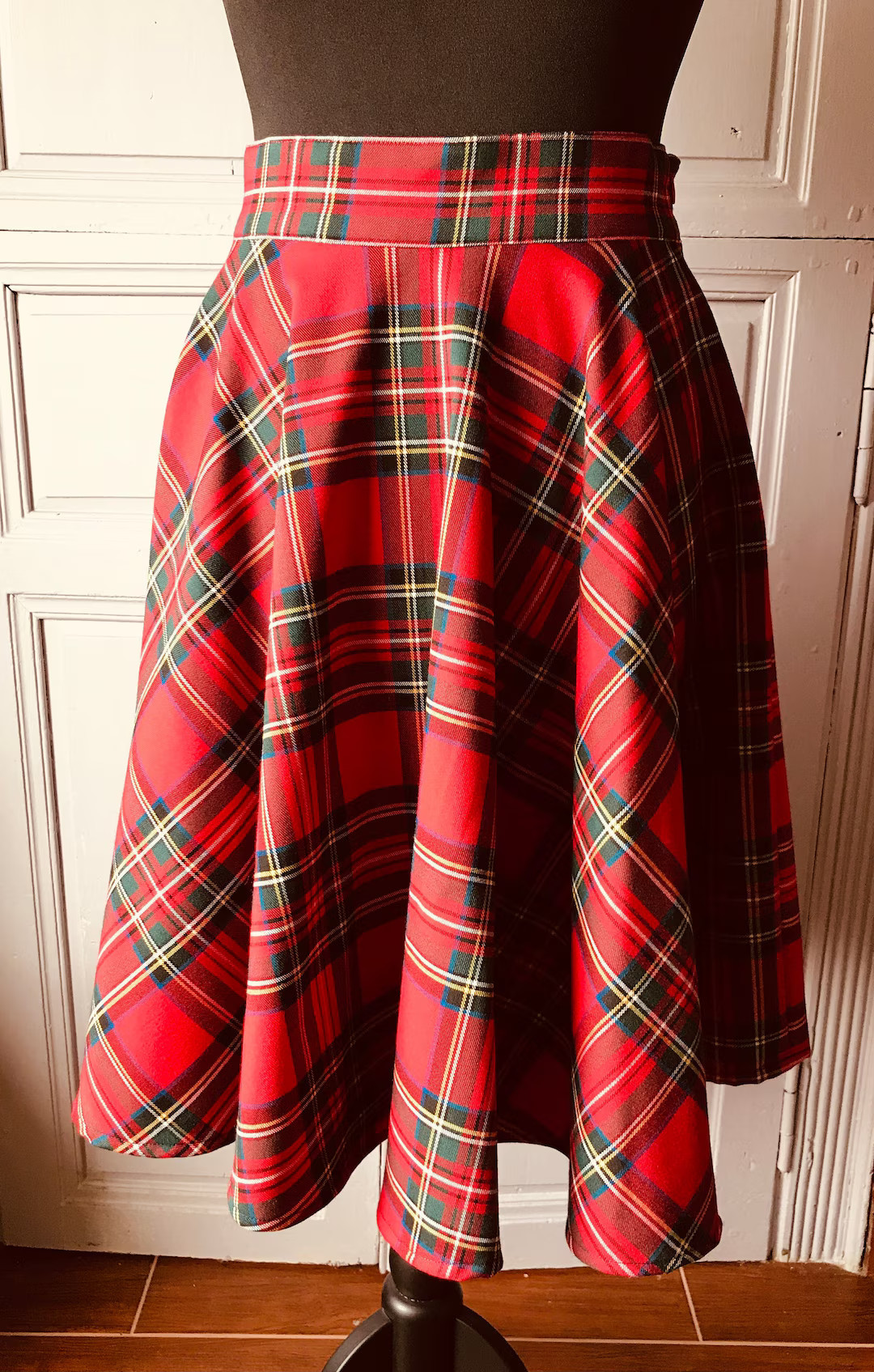 Rockabilly-Schottenrock / Schottenrock im Vintage-Retro-Stil / handgenähter Schottenrock / Schot... | Etsy (US)