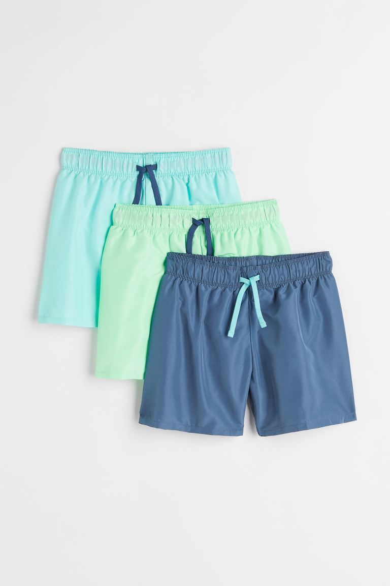 3-pack Swim Shorts | H&M (US + CA)