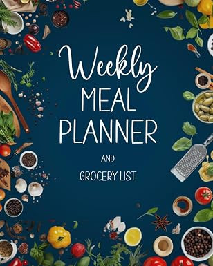 Weekly Meal Planner and Grocery List: Effortless Meal Planning, Gatherings Galore, and Handy Note... | Amazon (US)