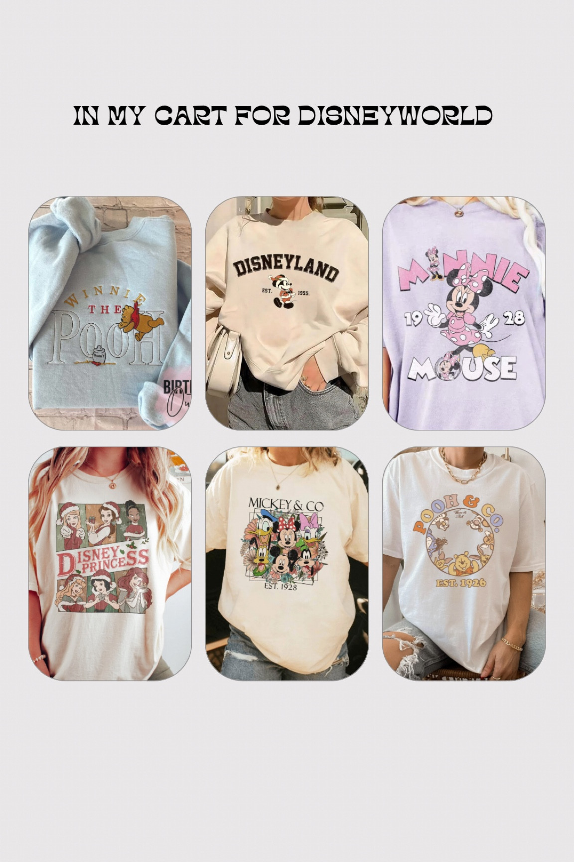 In my cart for Disneyworld!! 