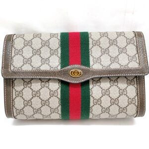 Authentic Vintage Gucci Ophidia Sherry Line Supreme GG Monogram Clutch | Poshmark