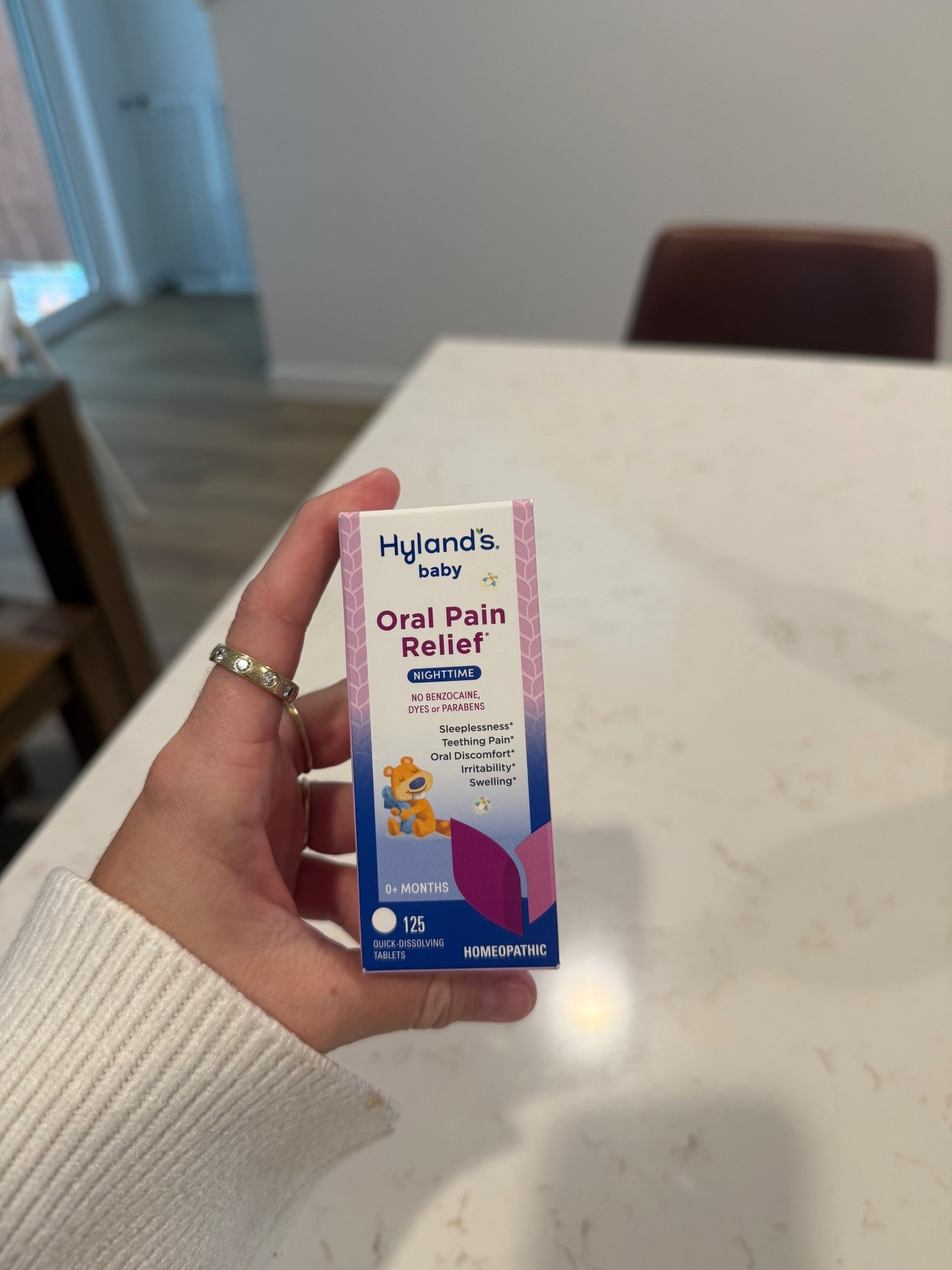 If you follow me on Instagram you know I have been FIGHTING rough nights of no sleep due to my sweet girl breaking her two year old molars. We don’t use Tylenol so that wasn’t an option for us. We used this the past two nights and she slept soundly ALL NIGHT!! of course ask your pediatrician before starting any new medication or supplements but this helped us so much. #momlife #teething