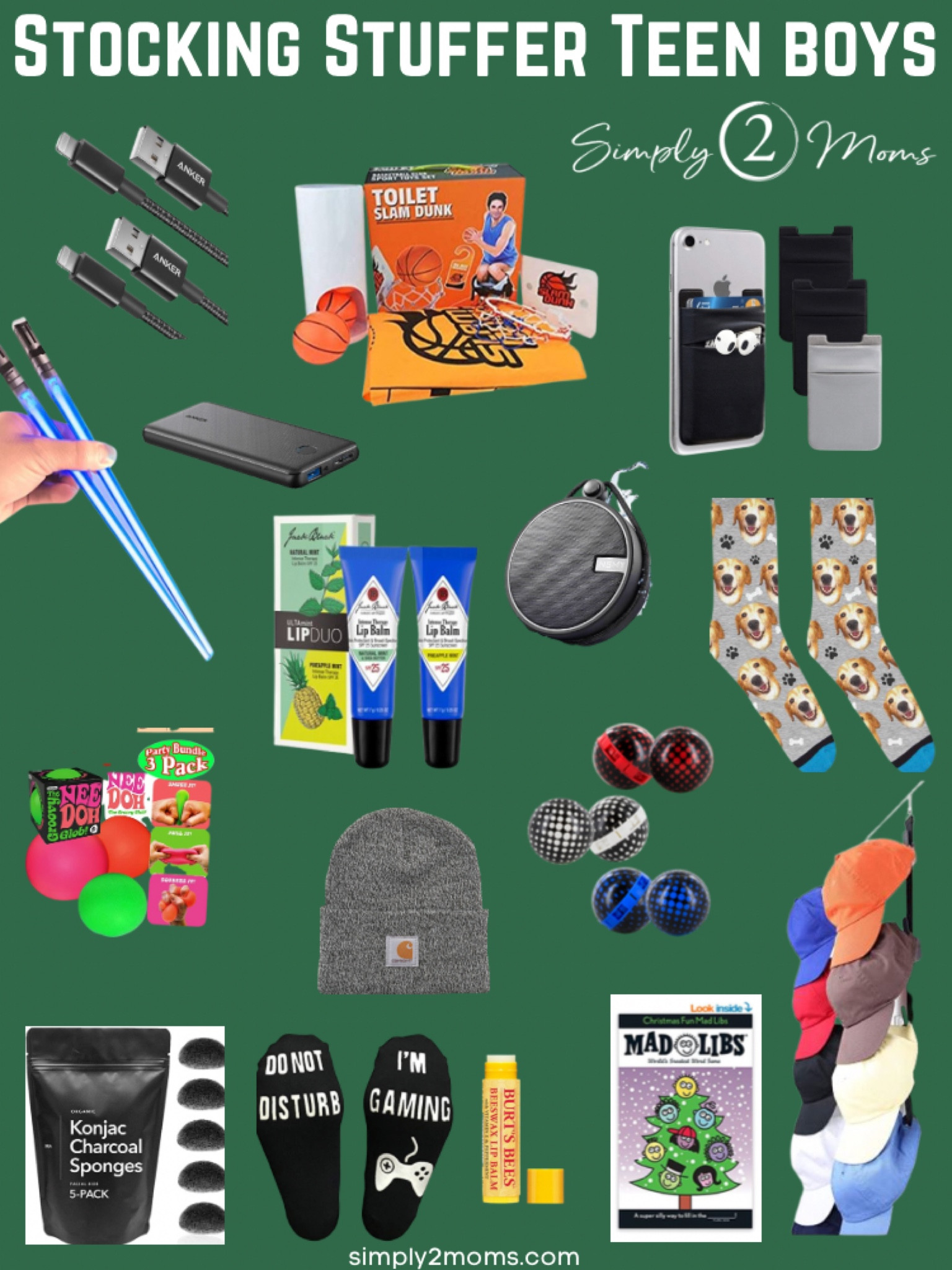 Fill his Christmas stocking with amazing fun gifts. Tech, games, skin care and more. Socks and hats to keep him cozy. Everything the teen boy or young man wants. #Christmasideas #stockingstuffer #teenboy

#LTKSeasonal #LTKGiftGuide #LTKHoliday