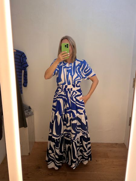 Maxi dress perfect for spring or Easter outfit super comfortable and can be dressed up or down would even be great for a wedding 

#LTKSpringSale 

#LTKover40