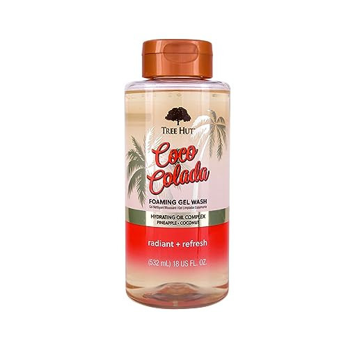 Tree Hut Coco Colada Radiant & Refresh Foaming Gel Wash, 18 oz. | Amazon (US)