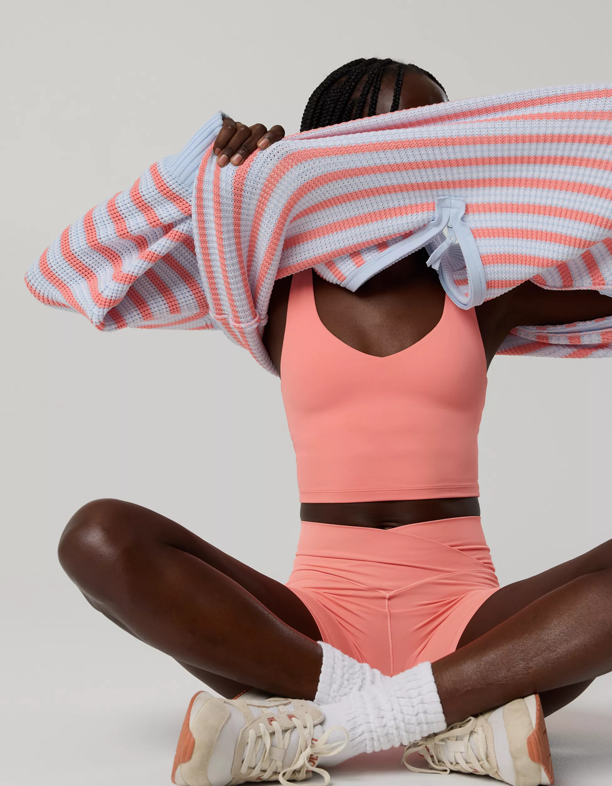 OFFLINE By Aerie Real Me Low Key Longline Sports Bra | Aerie