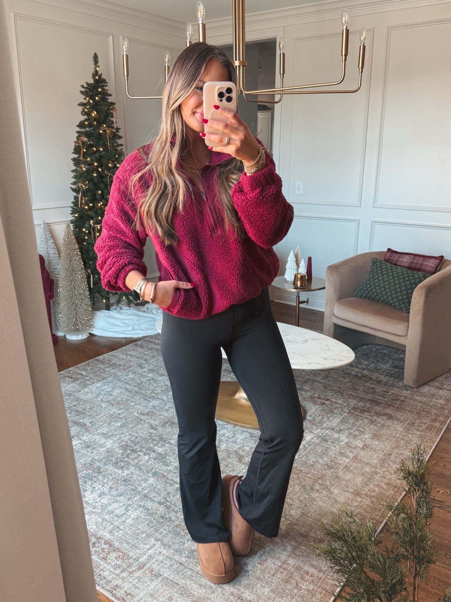 $10 Walmart Sherpa pullover I have been wearing this lots it would make a great gift for her! Comes in several colors I sized up to a large for an oversized fit. My flare leggings are Amazon 



#LTKGiftGuide #LTKFindsUnder50 #LTKStyleTip
