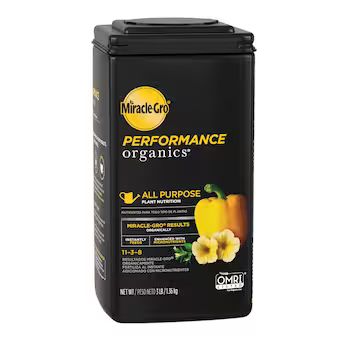 Miracle-Gro Performance Organics 3-lb Organic All-purpose Food | Lowe's