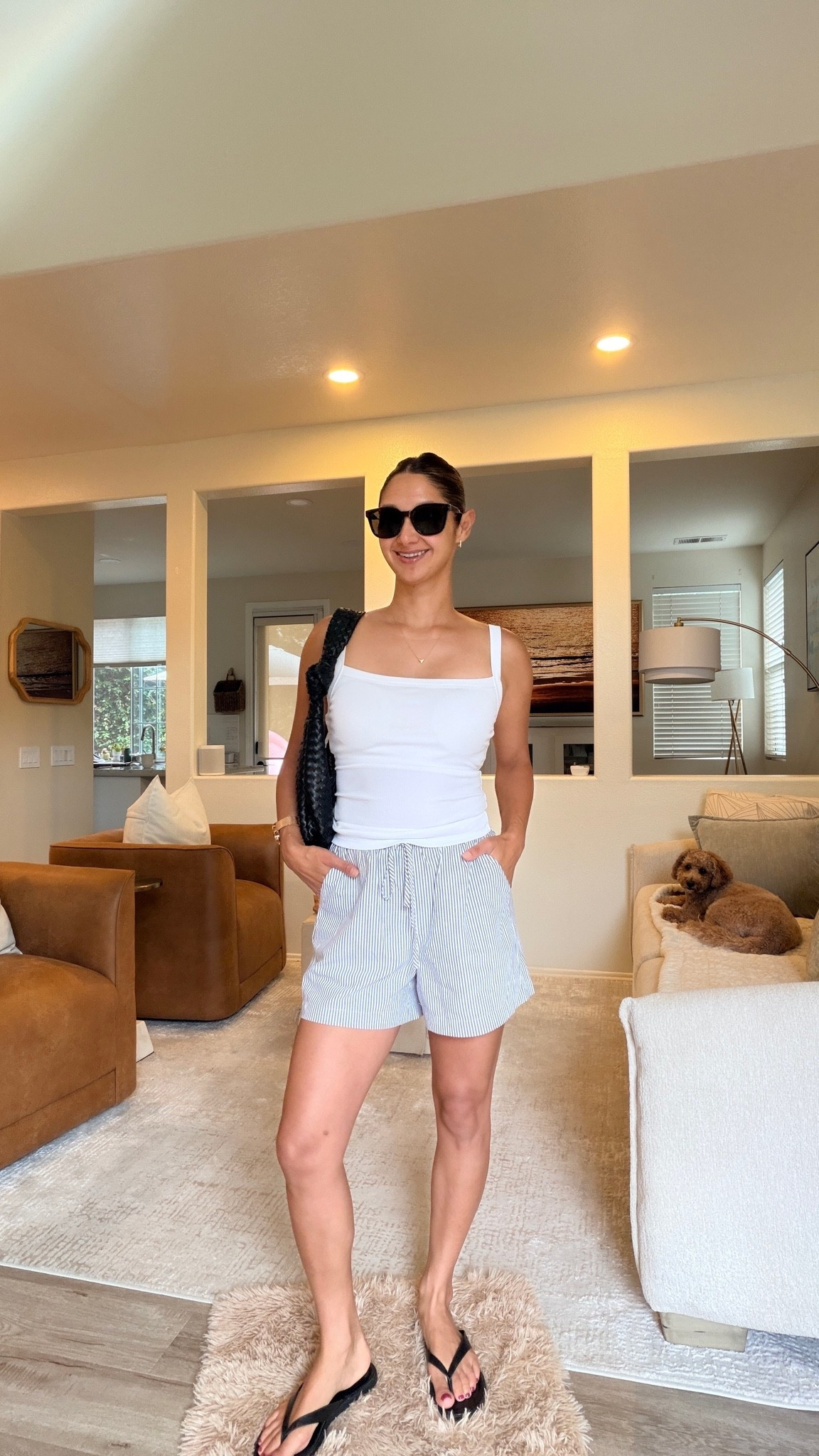 If wearing shorts that look like pajamas is wrong…I don’t want to be right. 😂

Styled these comfy Amazon shorts with my go-to built-in shelf-bra tank, Splendid leather flip-flops, $15 sunnies + my Melie Bianco bag for the easiest errands-day look.

Comfy ✔️
Budget-friendly ✔️
Put together in a pinch ✔️

Everything I’m wearing is linked here. 🤍

#LTKmomlife #LTKootd #LTKdayinmylife