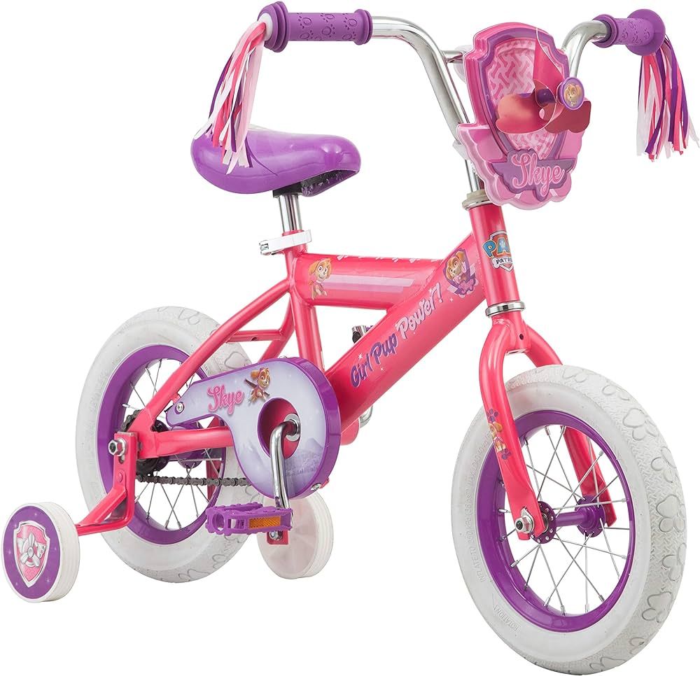 Nickelodeon Paw Patrol Toys Bicycle, Boys and Girls Bike Ages 2 Years and Up, 12 or 16-Inch Wheel... | Amazon (US)