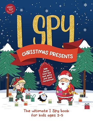 I Spy Christmas Presents: Help Santa find the lost gifts and save Christmas! The ultimate I Spy b... | Amazon (US)