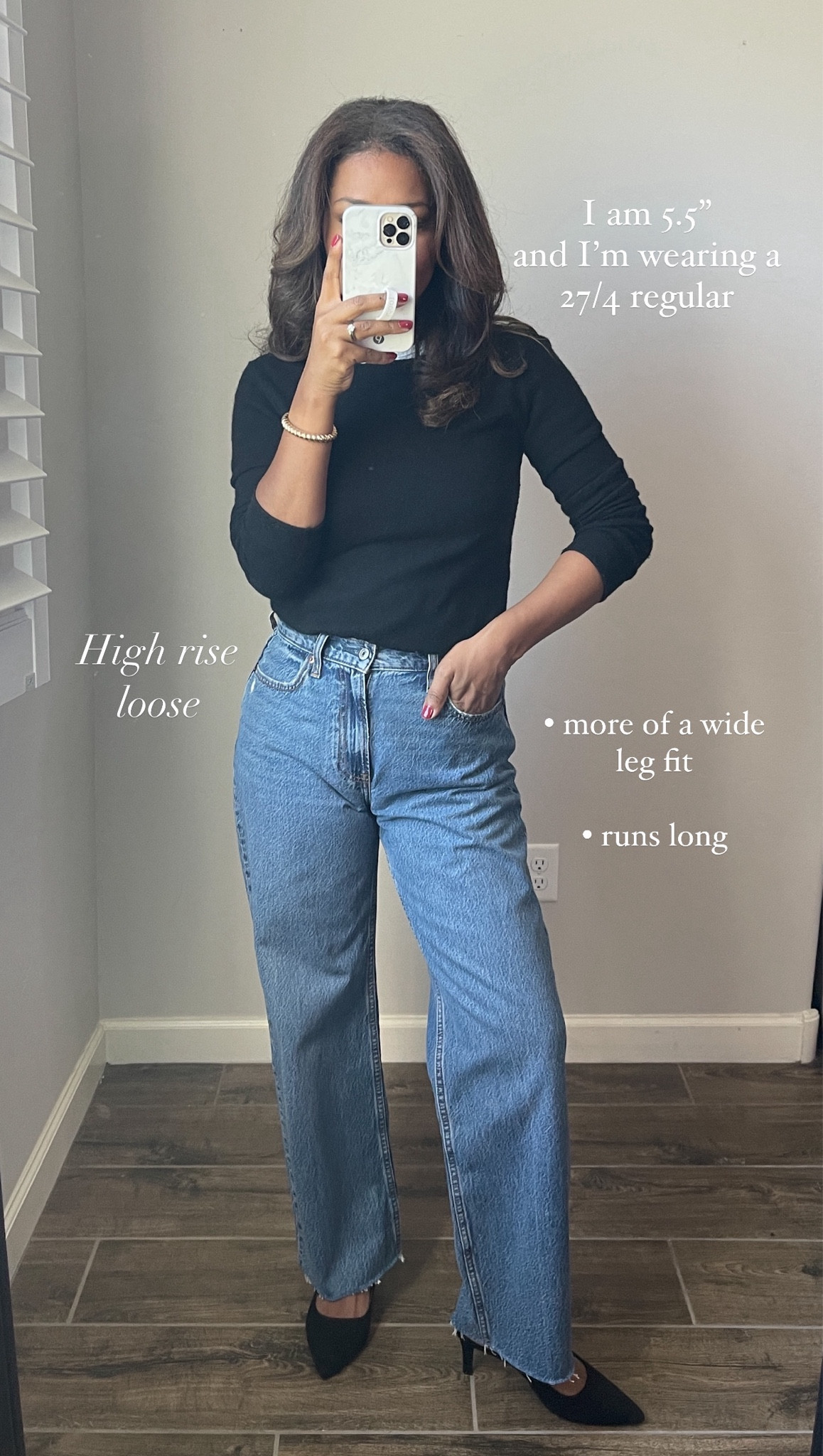 Abercrombie denim is 20% off this weekend! Wearing a size 27/4 regular in these. I am 5.5” 

#LTKSaleAlert #LTKFindsUnder100 #LTKFallSale