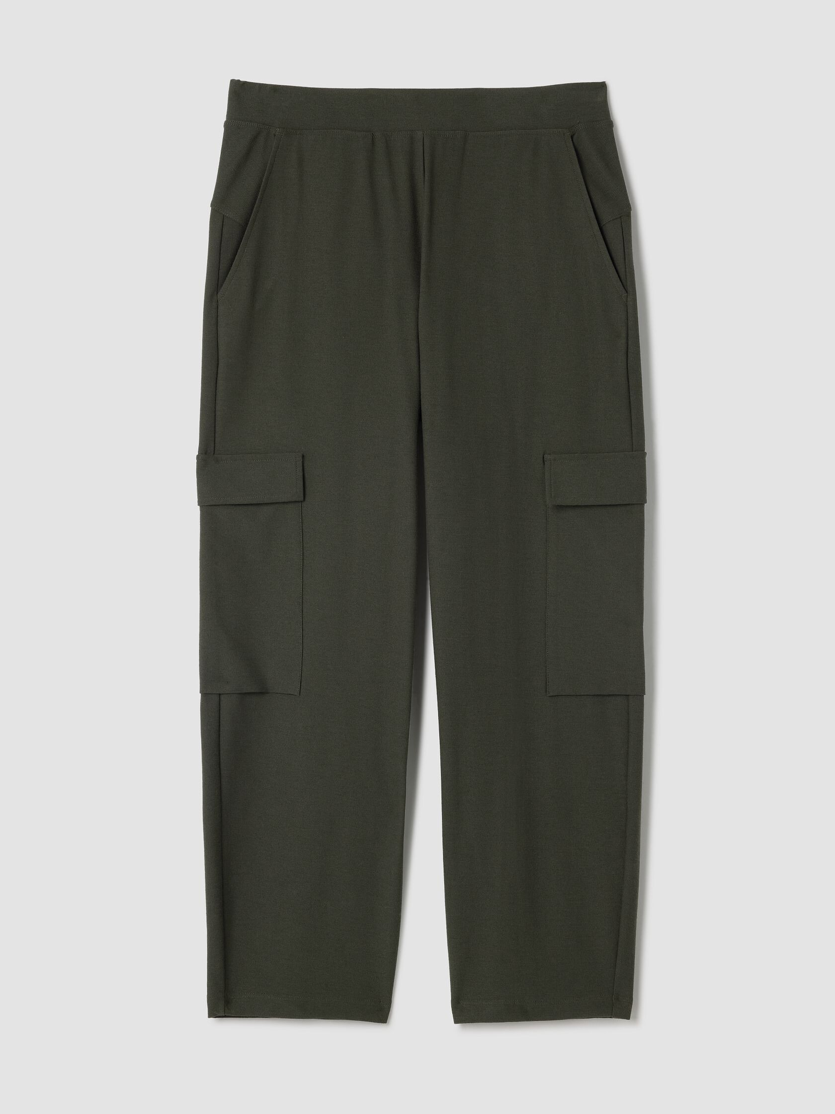 Washable Stretch Crepe Cargo Pant | Eileen Fisher