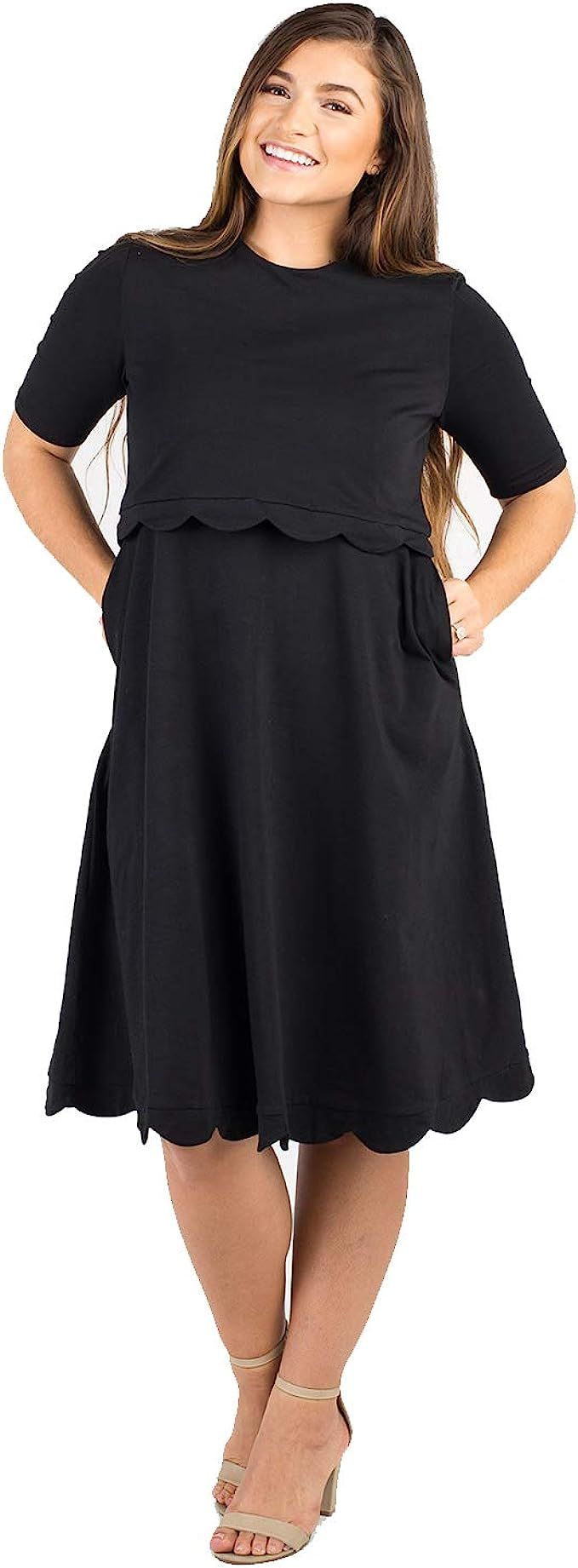 Called To Surf Maternity Dress, Modest Breastfeeding Dress with Pockets | Amazon (US)