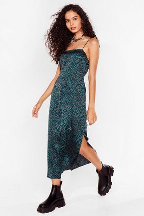 Act Wild Slit Midi Dress | NastyGal (UK, IE)