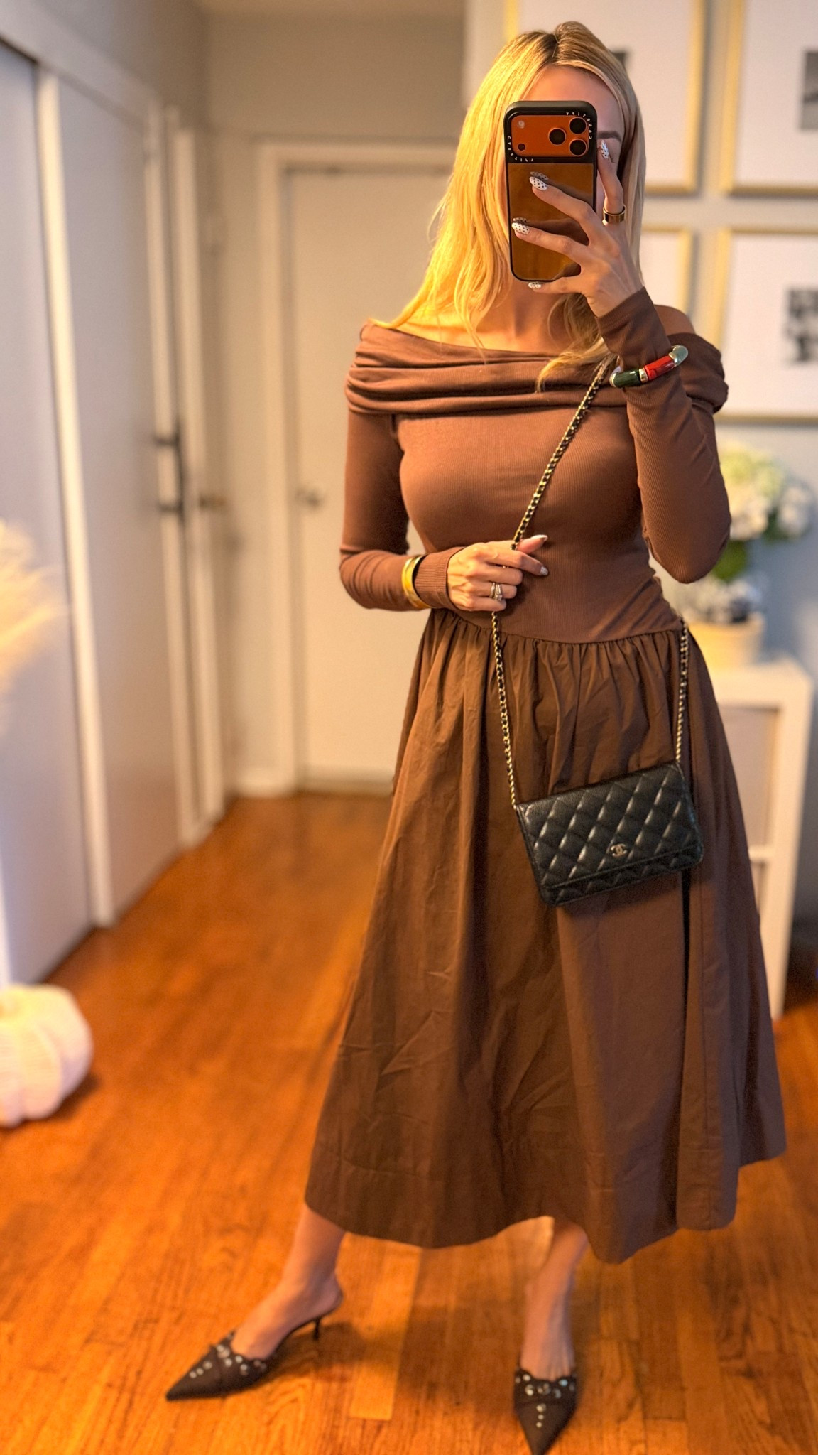 Fall wedding guest dress!

I got mine few months ago, it’s been sold out but I found so many similar ones: off the shoulder, long sleeve and perfect midi lenght! 

Fall dress, brown dress, off the shoulder dress, grwm, brown kitten heels, fall wedding, fall outfits, fall wedding guest, autumn outfits 

#LTKSeasonal #LTKWedding #LTKHalloween