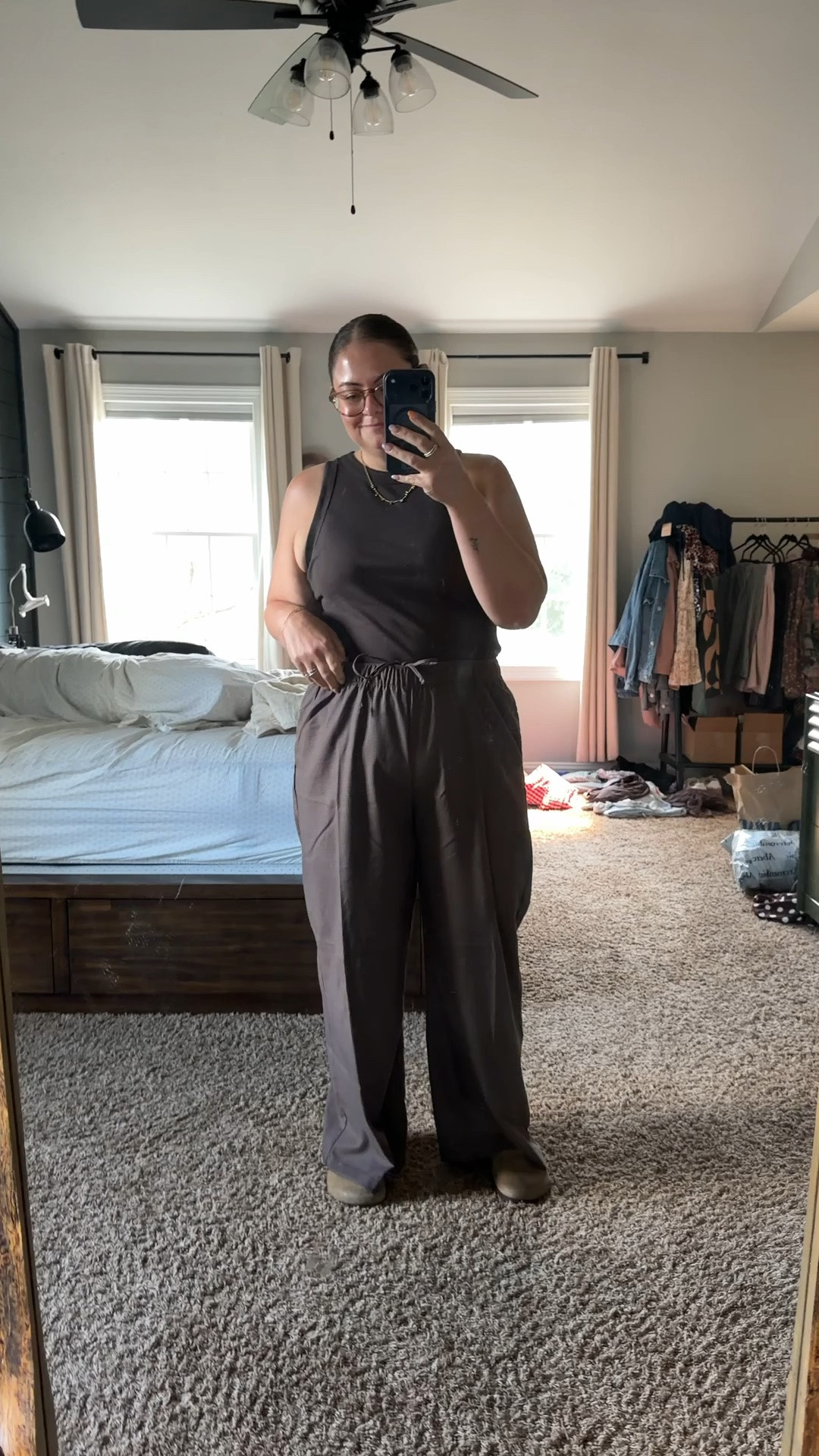 Tank & pants both in XL 

Bust 42  //  waist 39 //  hips 50  //  5’6”

#LTKootd #LTKSaleAlert #LTKWorkwear