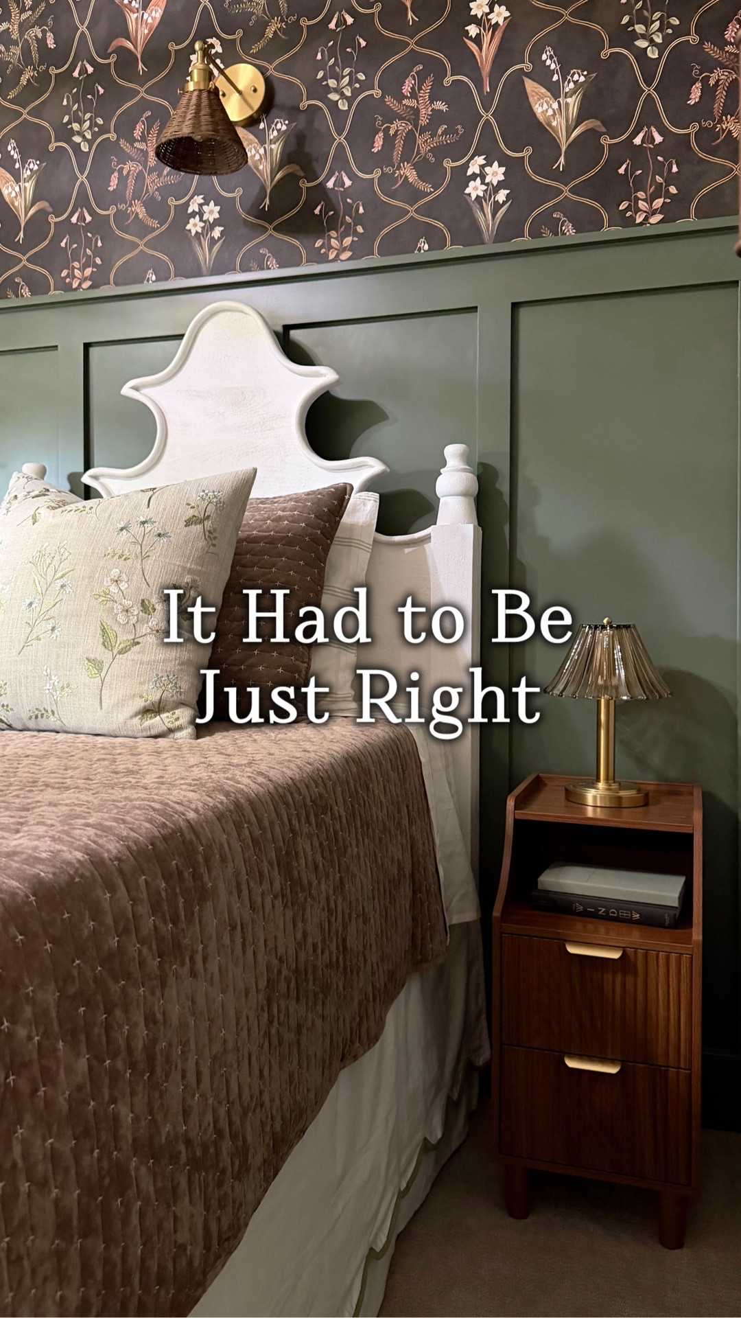 Small space solutions  I only had 18 inches to work with for my nightstands and these fit perfectly! The scale, the tone, the proportions, everything just works!

#LTKHome #LTKSaleAlert