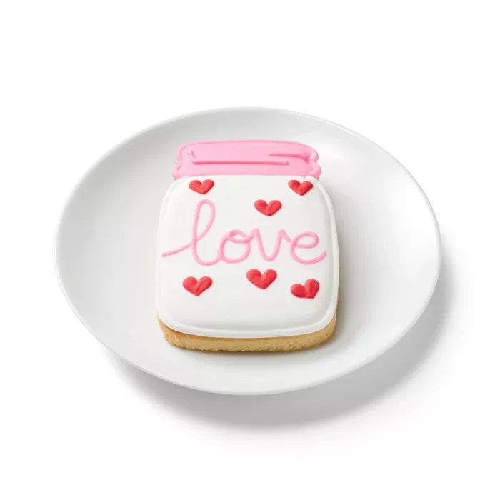 Mason Jar Heart Sugar Cookie - 2.12oz - Favorite Day&#8482; | Target