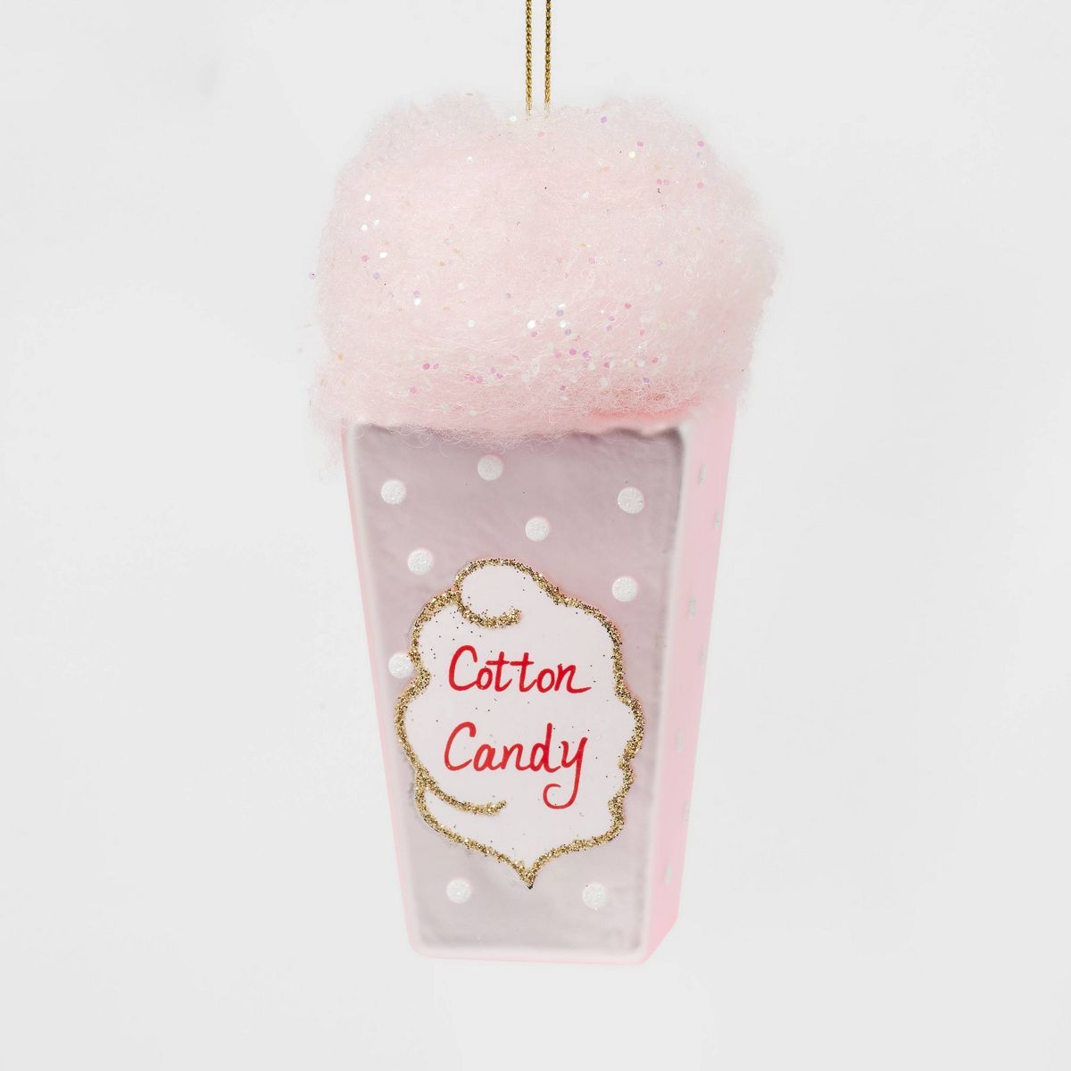 Glass Cotton Candy Christmas Tree Ornament Pink - Wondershop™ | Target