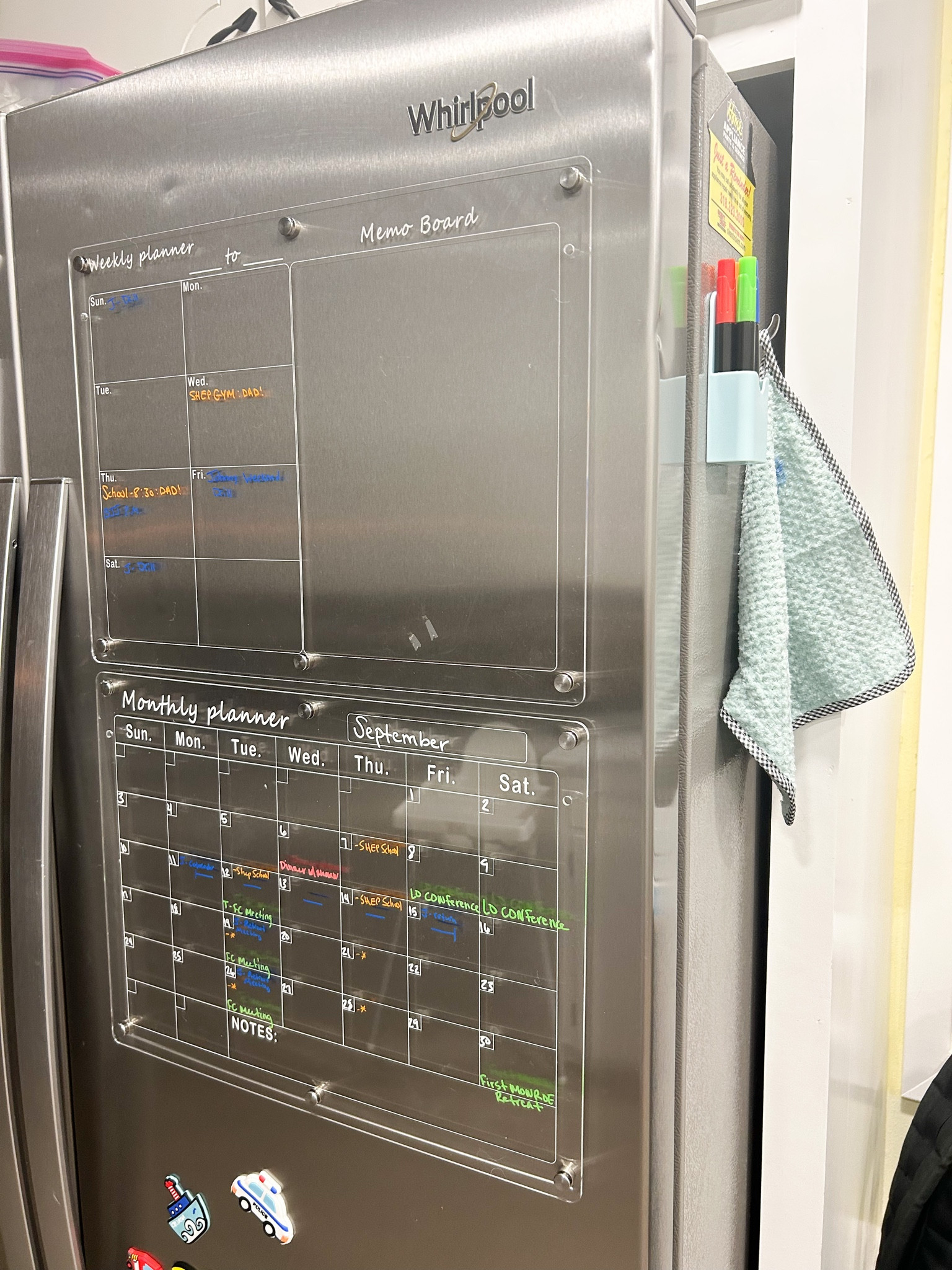 Ceramic Fridge Calendar! Don’t walk… RUN!!! #amazonfinds #amazonhome #organization 

#LTKunder50 #LTKhome