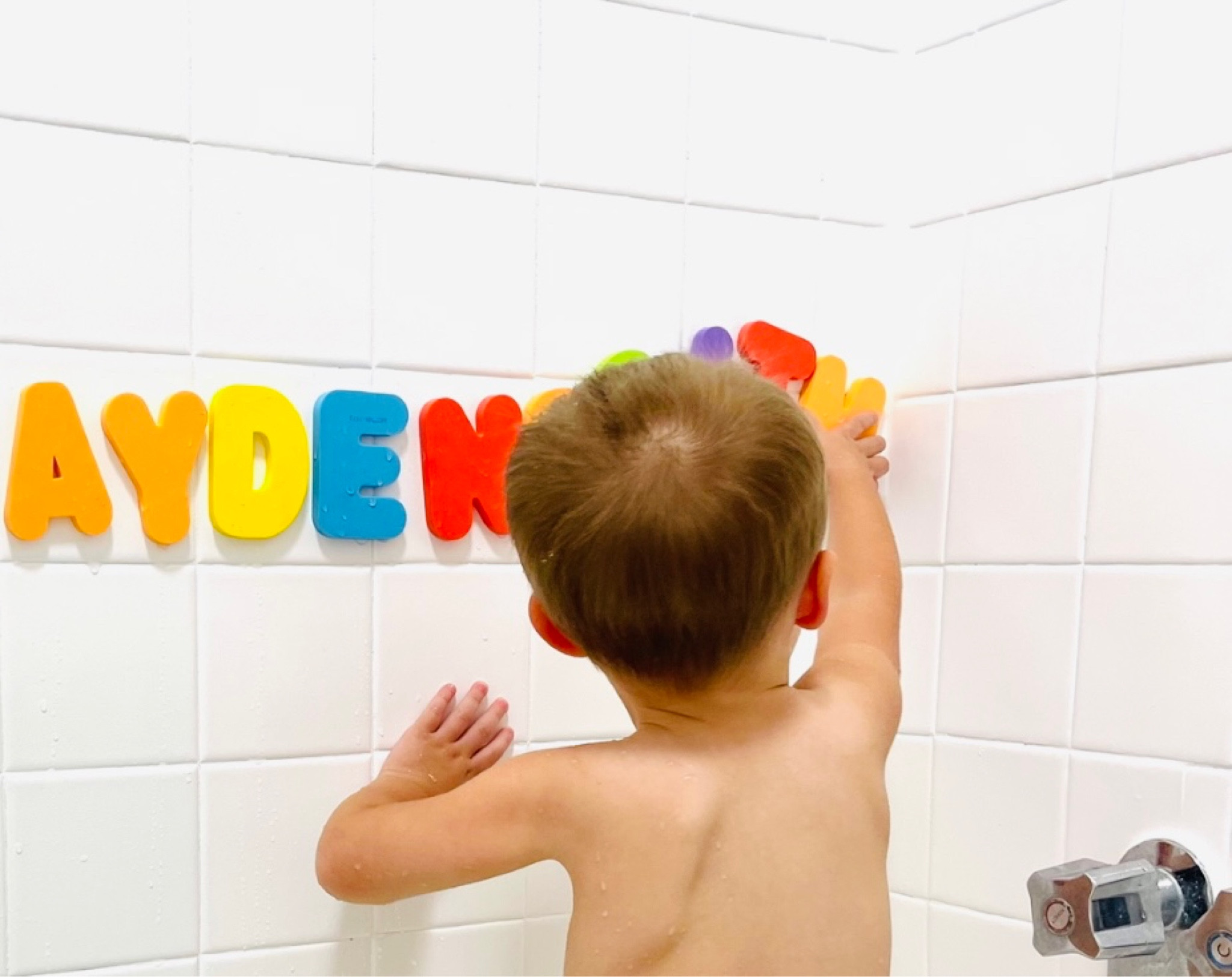 Perfect bath toys for your little one! This set of letters A-Z and numbers 0-9 are great introductions to counting skills and the alphabet. And they stick to the bath tile! He is almost 2 and has a blast! 

#LTKkids #LTKbaby #LTKfamily