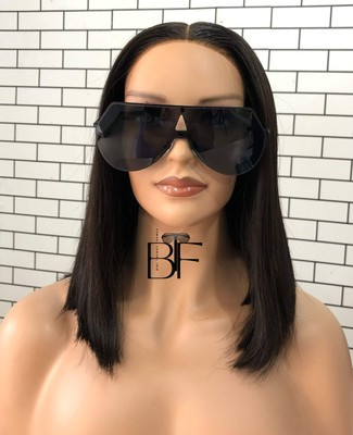 BTF-0090: Mirrored Frameless Pilot Oversized Celebrity Style Fashion Sunglasses  | eBay | eBay UK