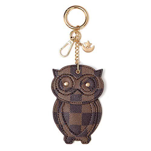 Daisy Rose - Daisy Rose Owl Key Chain Decoration for bags with clasp - Key FOB Ring - PU Vegan Le... | Walmart (US)