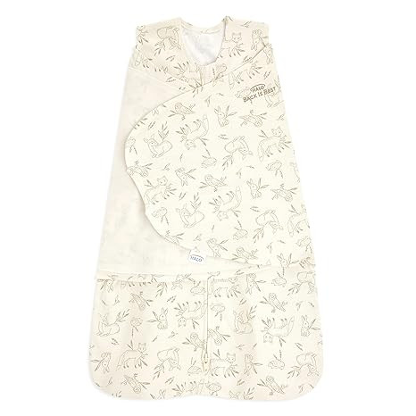 HALO 100% Cotton Sleepsack Swaddle, 3-Way Adjustable Wearable Blanket, TOG 1.5, Lullaby Forest, N... | Amazon (US)