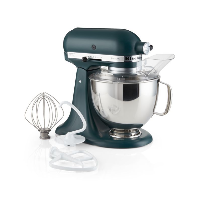 KitchenAid Artisan Series 5 Quart Tilt-Head Shaded Palm Stand Mixer + Reviews | Crate and Barrel | Crate & Barrel