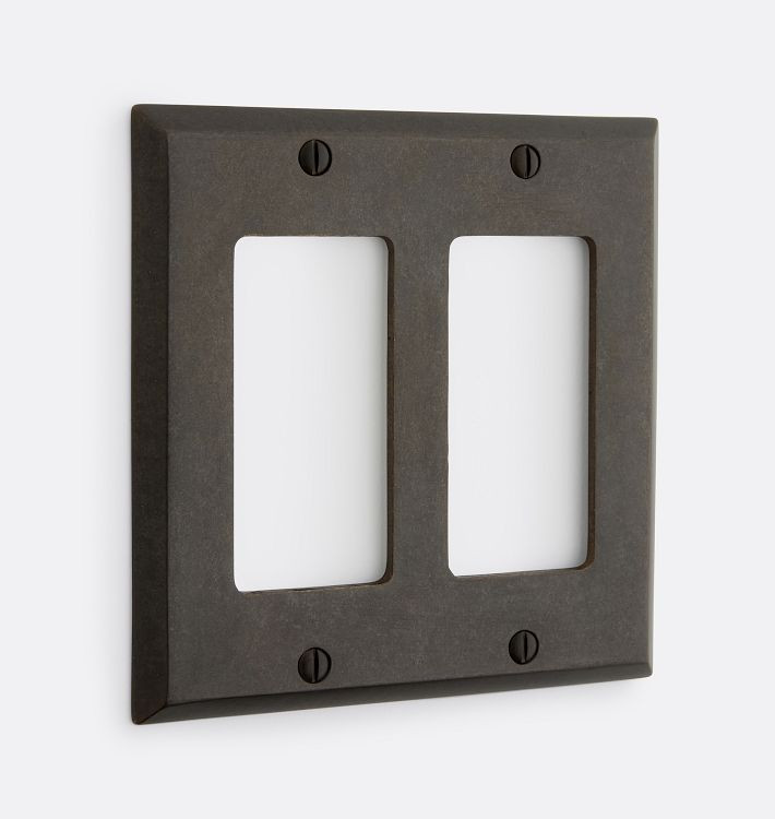 Cornell Bronze GFCI Switchplate | Rejuvenation