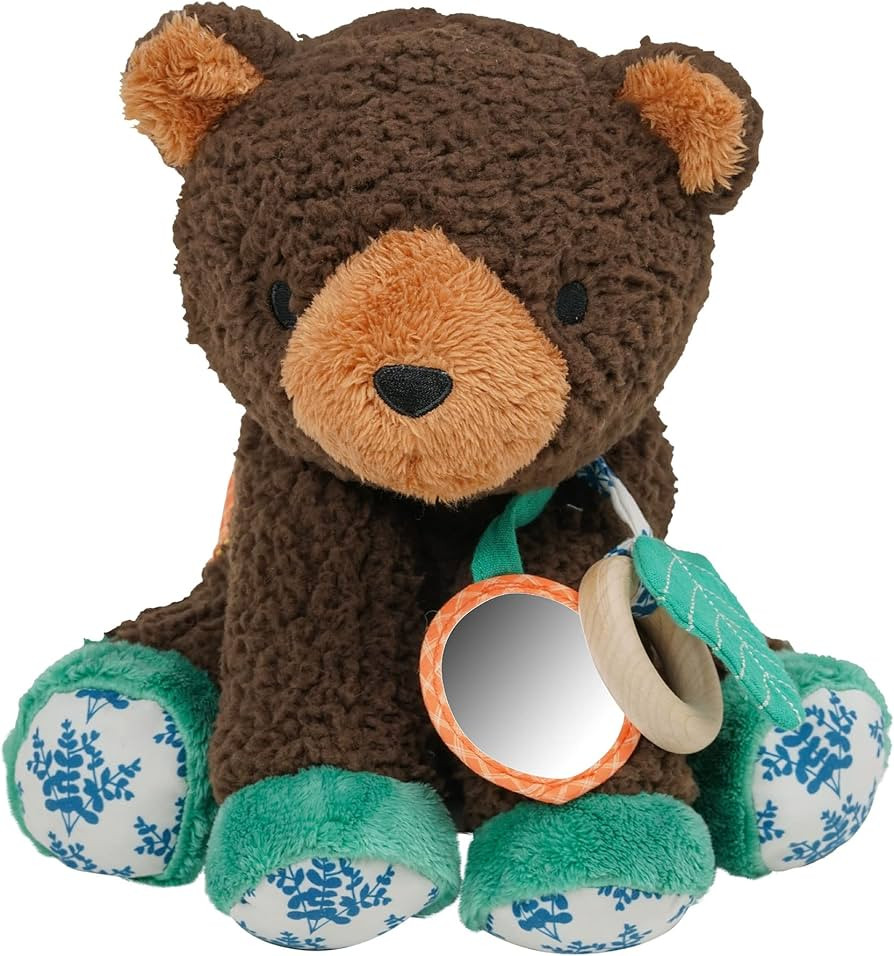 Manhattan Toy Wild Bear-y Plush Teddy Bear 8 Inch Stuffed Animal Activity Toy | Amazon (US)
