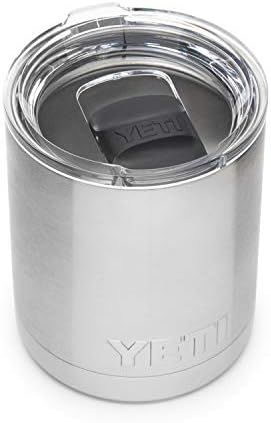 YETI Rambler 10 oz Lowball, Vacuum Insulated, Stainless Steel with MagSlider Lid | Amazon (US)