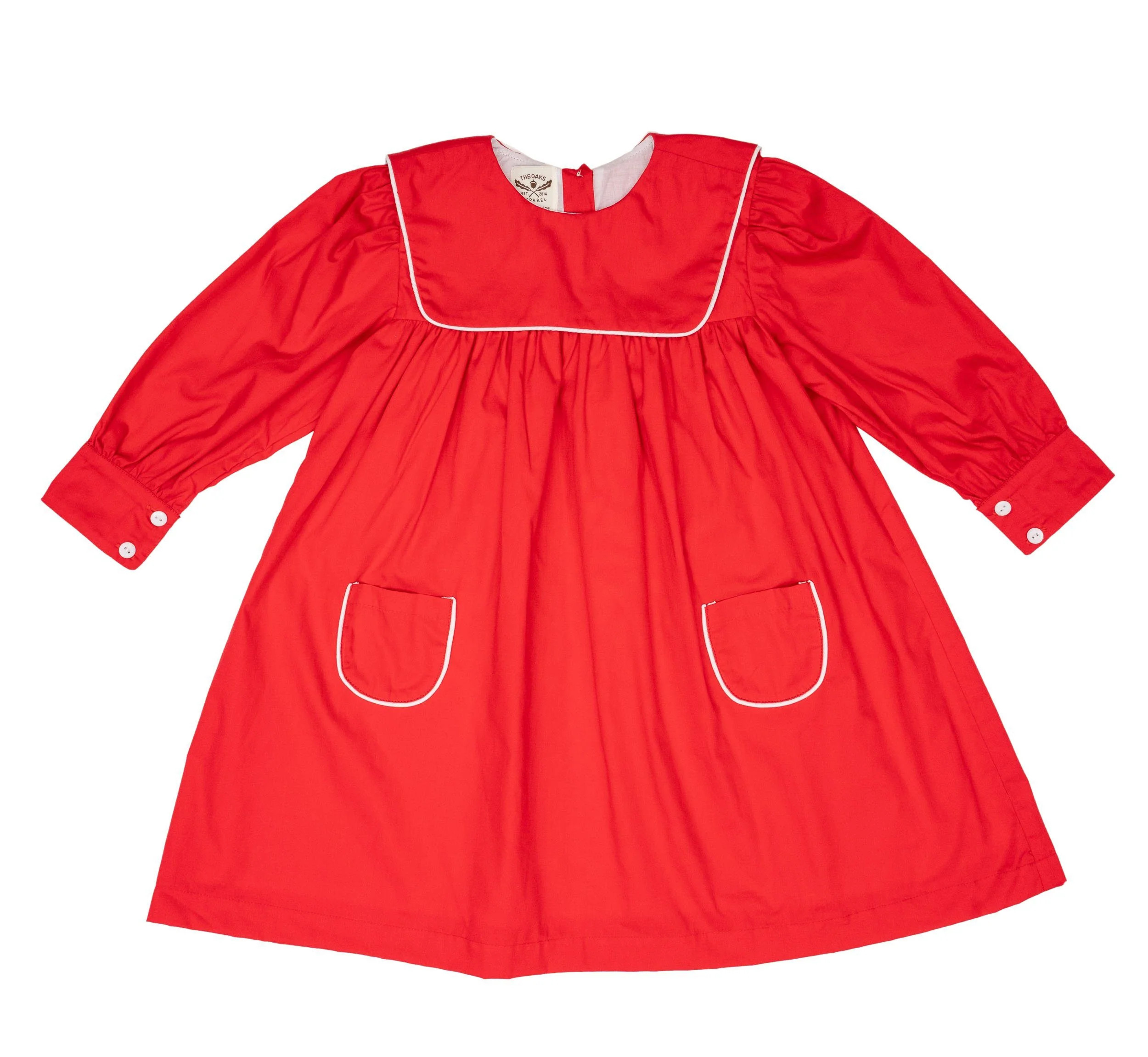Migonne Red Dress | The Oaks Apparel Company