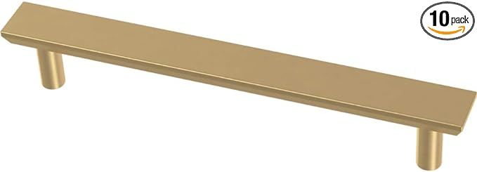 Franklin Brass Bayview Brass Simple Chamfered Pull, Cabinet Handles and Drawer Pulls for Kitchen ... | Amazon (US)