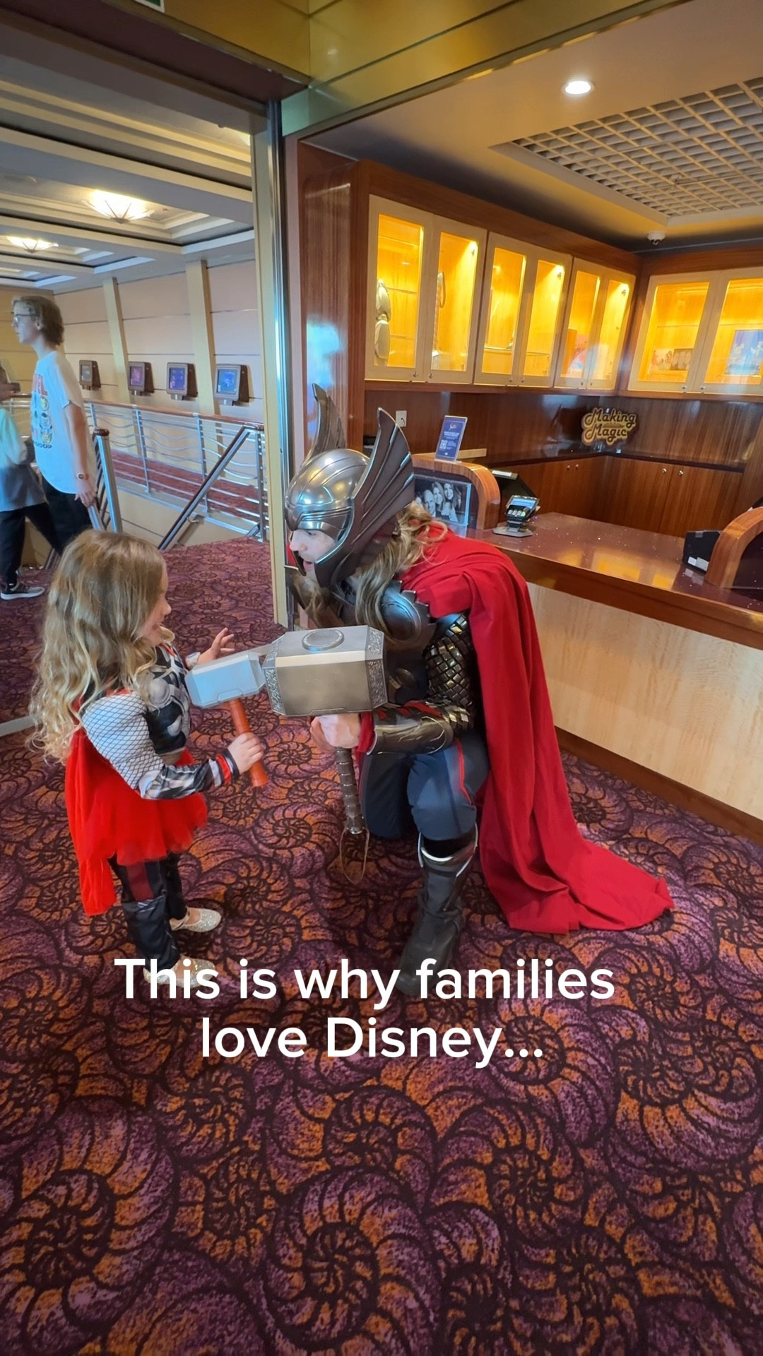 She waited in line forever to meet Thor… and then completely forgot he was a character. 🥹

This was the outfit she picked because she wanted to look just like him — and I swear it gave her instant confidence walking the ship that day.

Linking her costume pieces here because this ended up being one of those outfits tied to a core memory for us 🤍


#LTKTravel #LTKKids #LTKmomlife
