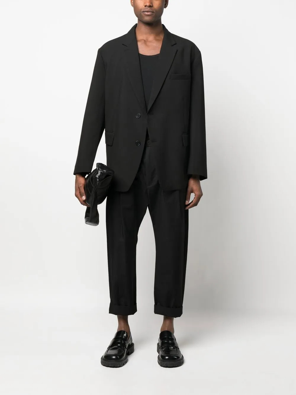 The Frankie Shop Beo single-breasted Blazer  | Black | FARFETCH UK | Farfetch Global
