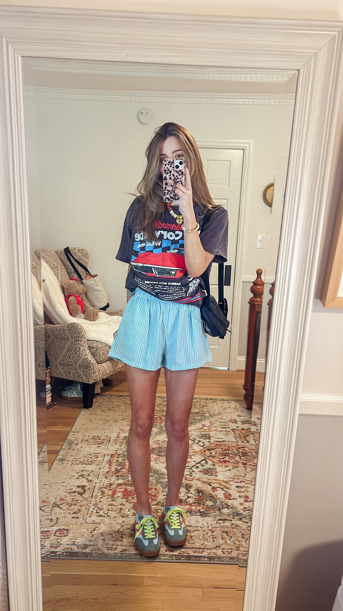 These seer sucker boxer shorts are adjustable at the waist and SO GOOD!!! And only $9 😍 I’m in love. Wearing size small!  

Chemo bag not linkable 🤪

#LTKmomlife #LTKootd #LTKdayinmylife