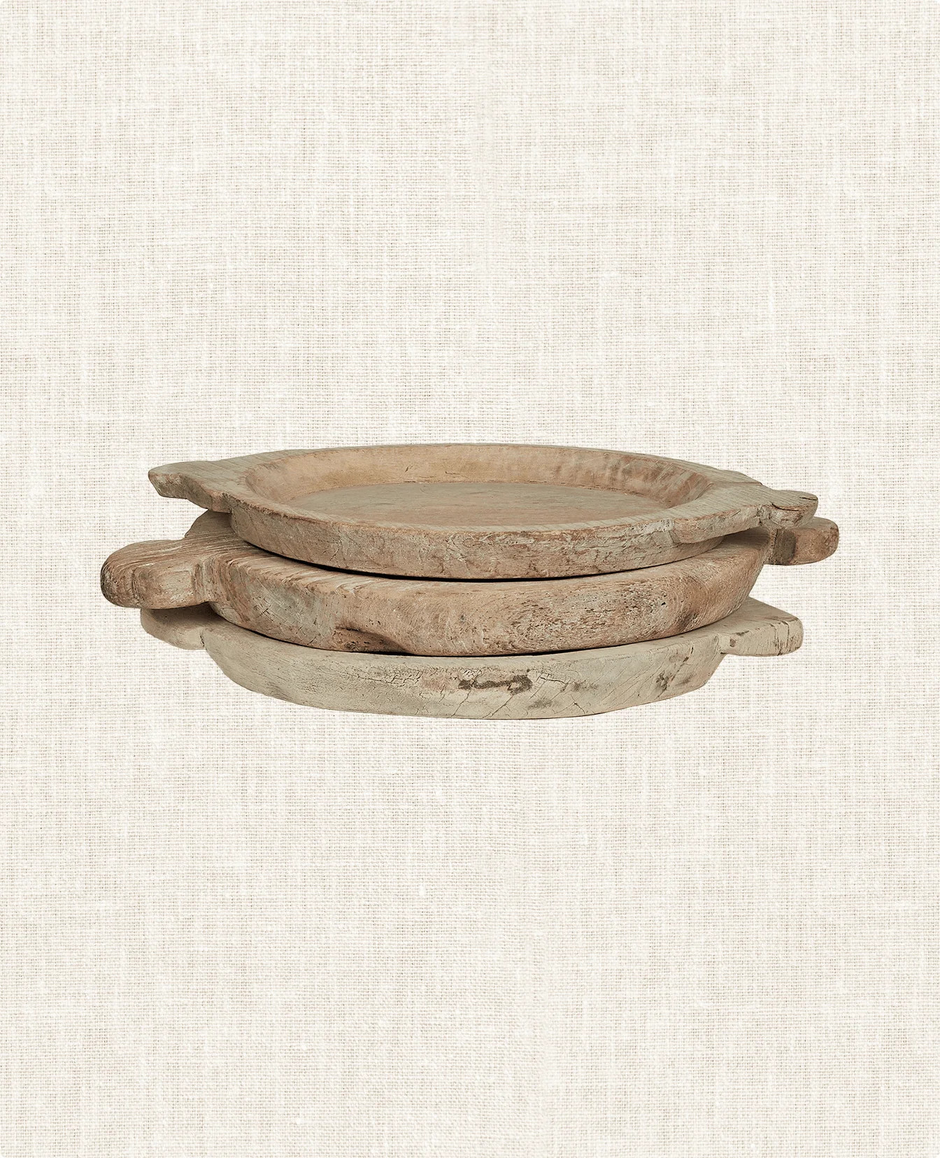 Olive Ateliers Vintage Parat Tray - Bleached from India | Olive Ateliers