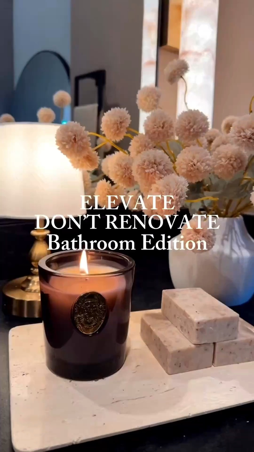 You don’t need to renovate your entire bathroom! Just need a few finds to elevate it! 😍

Mirrors, bath trays, florals, and towels can make such a big difference in your bathroom! 

Bathroom makeover without renovation 
Modern neutral bathroom 
Moody bathroom inspo
Modern Bathroom Finds 
Modern bathroom Edition

Summerthompsonstyles 

#LTKBeauty #LTKHome #LTKselfcare
