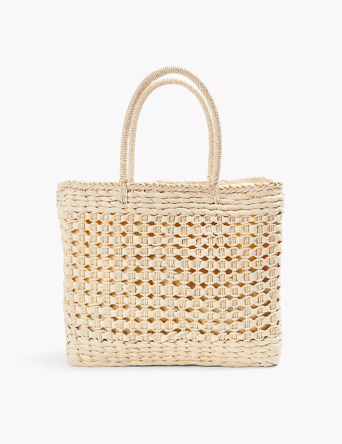 Beach Faux-Straw Tote | LaneBryant | Lane Bryant (US)