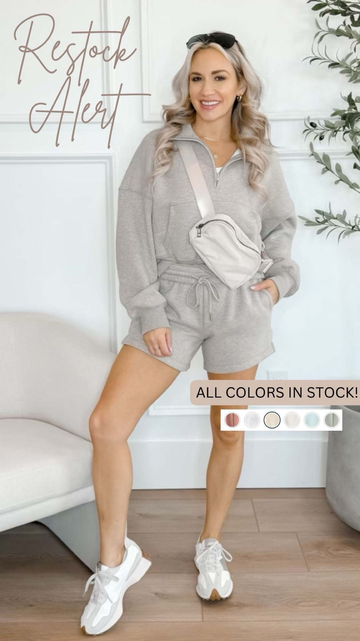 Restock alert // one of my favorite sets for spring! I love that I can mix and match for comfy outfits! Perfect travel outfit 

#LTKtravel #LTKSeasonal