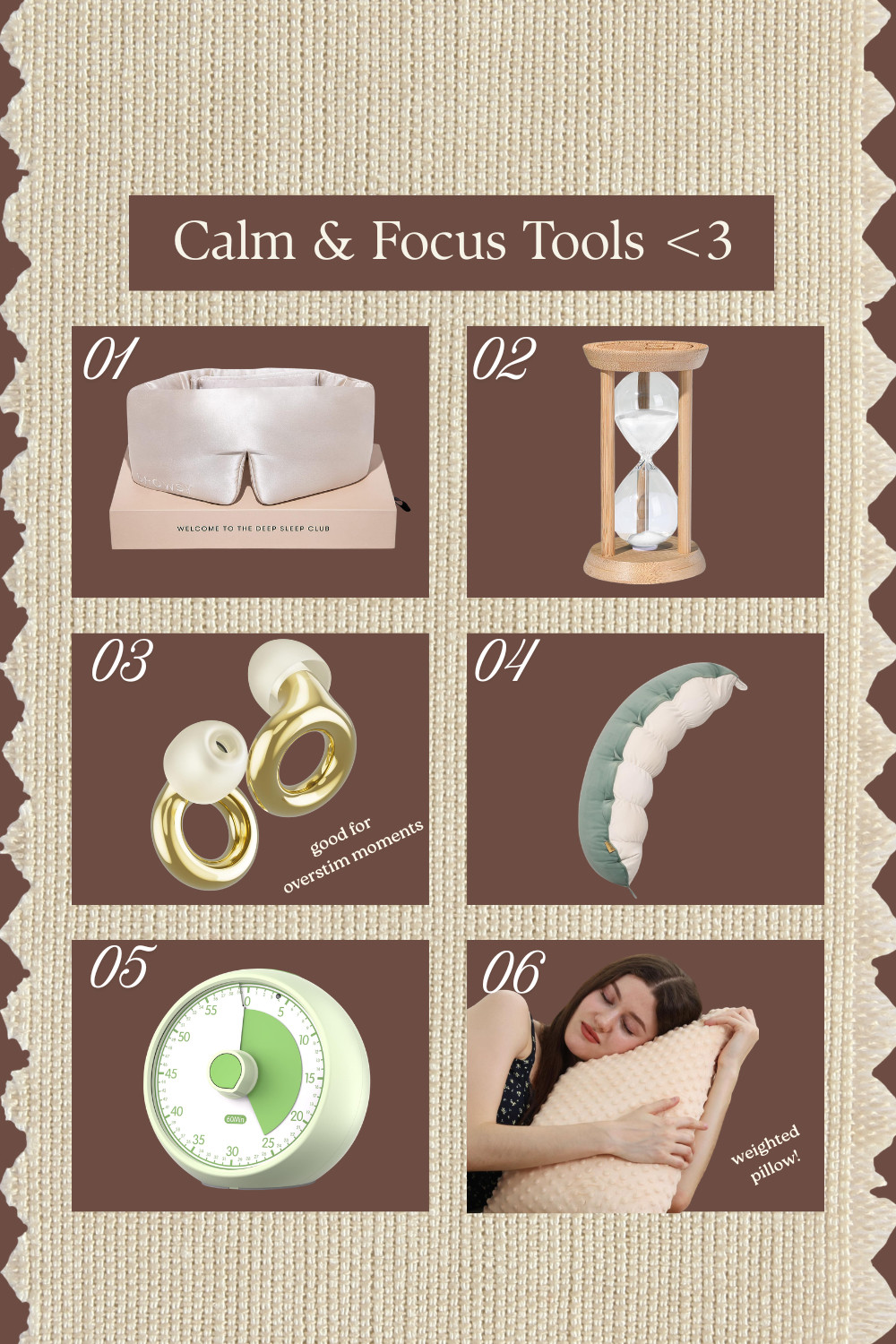 cozy tools for staying calm and focused 🕯️🤎 

 #LTKselfcare #LTKHome #LTKWorkwear